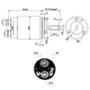 Imagem de Relé Solenoide Partida 12V Mercedes Benz L1113 L1513 L2016 75 a 76 ZM 534