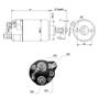 Imagem de Relé Solenoide Partida 12V Volkswagen Passat LS 74 a 79 ZM 525