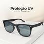 Imagem de Relogio aço silicone masculino + oculos sol protecao uv