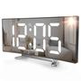 Imagem de Relógio Alarme Digital Led para Mesa com Temperatura Espelhado e Cores RGB Qualidade Garantida