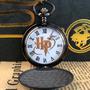 Imagem de Relógio Bolso H Potter Aço Inoxidável Quartzo Com Corrente