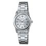 Imagem de Relógio casio feminino prateado collection ltp-v001d-7budf