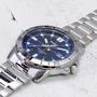 Imagem de Relógio casio masculino collection prata com azul mtp-vd01d-2evudf