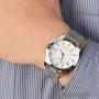 Imagem de Relógio casio masculino prateado mtp-v004d-7budf
