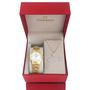 Imagem de Relógio Champion Feminino Dourado Original 1 ano de garantia com colar e brincos