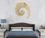 Imagem de Relógio Círculos Decorativo Espelhado Sala Quarto