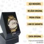 Imagem de Relógio Condor Masculino Dourado Original com garantia de 1 ano e carteira