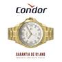 Imagem de Relógio Condor Masculino Original Dourado 50m COPC32BT/4K