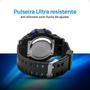 Imagem de Relogio Criança Digital Infantil Menino Silicone + Caixa esportivo criança alarme presente silicone ajustavel azul data