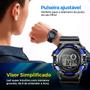 Imagem de Relogio Criança Digital Infantil Menino Silicone + Caixa esportivo criança alarme presente silicone ajustavel azul data