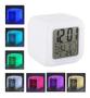 Imagem de Relógio Cubo luzes Led 5x1 termometro alarme luminaria cores