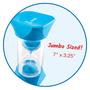 Imagem de Relógio de Areia Jumbo hand2mind - 1, 2, 5 e 10 Minutos (Conjunto com 4)
