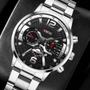 Imagem de Relógio de Luxo Geneva G0106 43mm Aço Resistente à Água