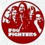 Imagem de Relógio De Madeira MDF Parede Foo Fighters Rock V