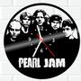 Imagem de Relógio De Madeira MDF Parede Pearl Jam Rock