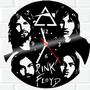 Imagem de Relógio De Madeira MDF Parede Pink Floyd Rock 2