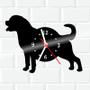 Imagem de Relógio De Madeira MDF Parede Rottweiler Cachorro Pet 3