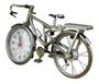 Imagem de Relógio de Mesa Decorativo Com Alarme Formato de Bicicleta