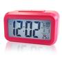 Imagem de Relógio De Mesa Digital Despertador Alarme Noturno Visor Led Colorido Pilha Decoração Várias Funções Indicador De Temperatura Calendário