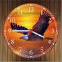 Imagem de Relógio De Parede Águia Ave Pássaros Animais Salas Cozinhas Tamanho Grande 50 Cm Quartz G02