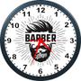 Imagem de Relógio De Parede Barber Shop Barba Cabelo E Bigode --- 24cm