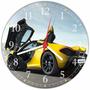 Imagem de Relógio De Parede Carro Esportivo McLaren Automobilismo Automóvel Oficina Loja Decoração 40 Cm RC012
