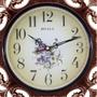 Imagem de Relógio De Parede Cobre Quartz Clock Luxo Com Pendulo 59Cm