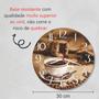 Imagem de Relogio De Parede Decoracao Cozinha Xicara Cafe Decorativo Presente 30cm