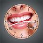 Imagem de Relógio De Parede Dentista Odontologia Decorar Gg 50 Cm 10