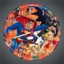 Imagem de Relógio De Parede Desenho Superman Batman Super-Heróis Anime Quartz Tamanho 40 Cm RC023