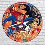 Imagem de Relógio De Parede Desenho Superman Batman Super-Heróis Anime Quartz Tamanho 40 Cm RC023