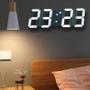 Imagem de Relógio De Parede Digital 3d Led/Design Moderno Relógios De Decoração De Luz Noturna/Mesa