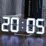 Imagem de Relógio de Parede Digital LED Moderno - Despertador com Design para Decoração de Quarto