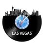 Imagem de Relógio De Parede Disco Vinil Lugares - Las Vegas - VLU-013