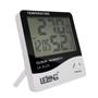 Imagem de Relogio De Parede E Mesa Termômetro Lcd Digital Temperatura LE-8129