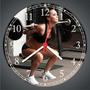 Imagem de Relógio De Parede Fitness Academias Musculação Fisiculturismo Quartz Tamanho 40 Cm RC011
