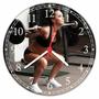 Imagem de Relógio De Parede Fitness Academias Musculação Fisiculturismo Quartz Tamanho 40 Cm RC011