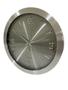 Imagem de Relógio De Parede Grande Alumínio 35,5 X 35,5 Cm