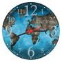 Imagem de Relógio De Parede Mapa Mundo Países Continentes Decorar