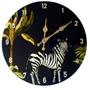 Imagem de Relógio de parede modelo animais do amazônia diam.29cm -zebra.