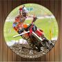 Imagem de Relógio De Parede Motocross Motos Decoração Quartz