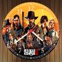 Imagem de Relógio De Parede Red Dead Redemption Games Jogos Gg 50 Cm 2