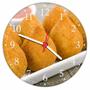 Imagem de Relógio De Parede Salgados Coxinha Padarias Cafeterias