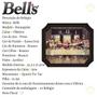 Imagem de Relogio de Parede Santa Ceia Bells Preta 23,5 x 27,5cm