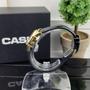 Imagem de Relógio de Pulso Casio Feminino Analógico Classico Dourado Pulseira de Couro Moderno Original Pequeno LTP-V002GL-7B2UDF