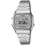 Imagem de Relógio de Pulso Casio Feminino Prata Vintage Digital LA680WA-7DF