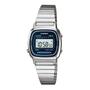 Imagem de Relógio de Pulso Casio Feminino Vintage Prata Mini LA670WA-2DF