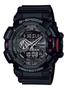 Imagem de Relógio de Pulso Casio G-Shock Masculino Anadigi Preto Esportivo Redondo 200 Metros Grande Original Ga-400-1BDR