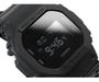 Imagem de Relógio de Pulso Casio G-Shock Masculino Digital Preto Fosco Quadrado Esportivo 200 Metros Resistente á Choques DW-5600BB-1DR