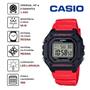 Imagem de Relógio de Pulso Casio Illuminator Masculino Digital Esportivo Prova Dágua 50 Metros Verde Preto Azul Vermelho Laranja W-218H